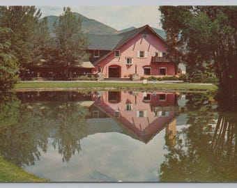 Vintage Postcard, Challenger Inn, Alpine Village Resort, Sun Valley Idaho, c1960s unposted