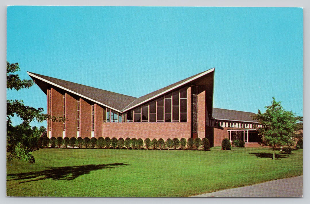 Vintage Postcard, Beth Emeth Temple, Academy Road, Albany New York ...