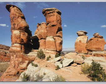 The Devil's Kitchen, Colorado National Monument, Fruita Colorado Postcard 4x6 unposted
