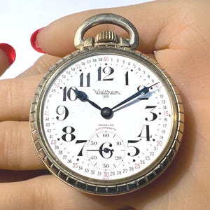 Waltham Watch 25 Jewels - Etsy