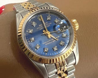 c. 1985 Rolex Lady-Date Oyster Perpetual. Reference 69190.