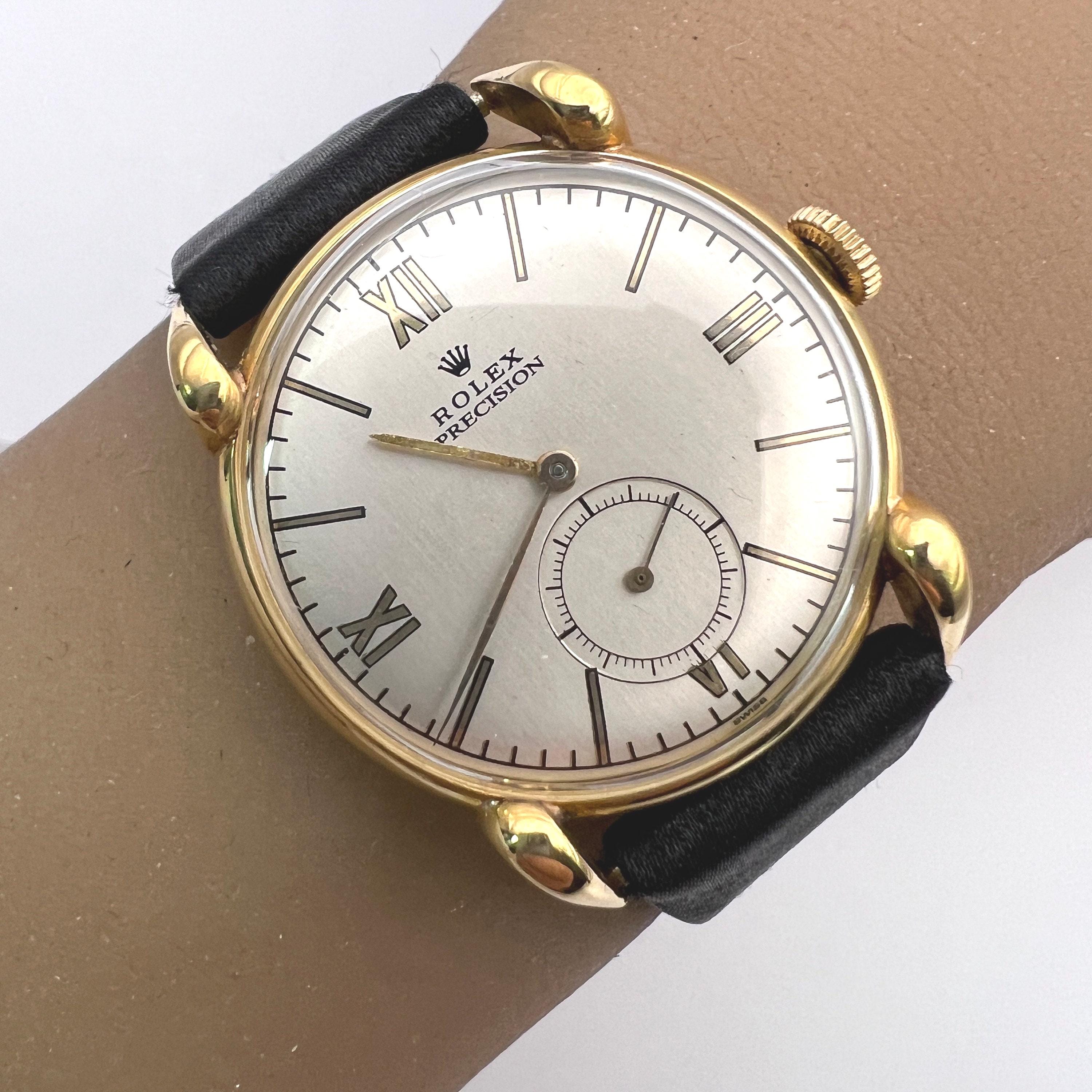希少　ROLEX GENEVE 1945 17RUBIS 懐中時計 ヴィンテージ C. 1945 Vintage 18k Gold Rare, Collectible Mid-century Rolex