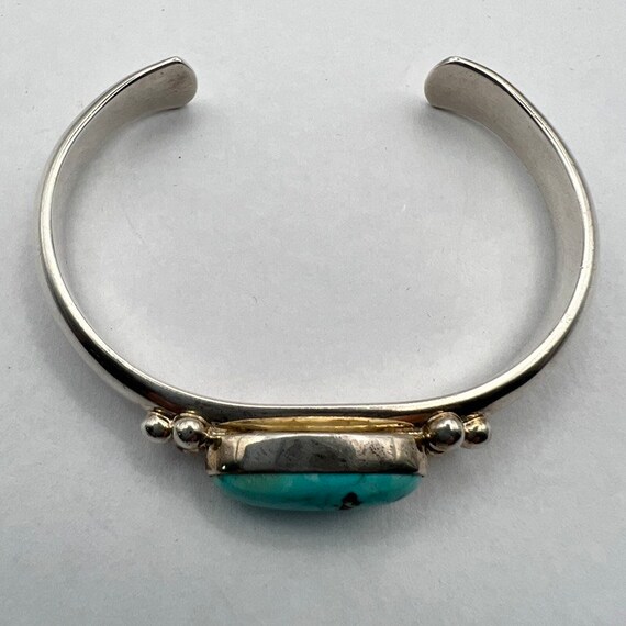 c. 1980 Sterling Silver Cuff Bracelet Plus a Free… - image 5