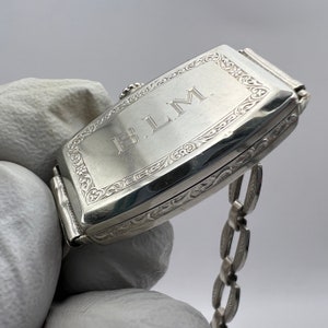 c. 1925 Vintage 14k White Gold Filled Art Deco Gruen Swiss Women's Dress Watch. Included is a Free 400 Dollar Service & Restoration image 6