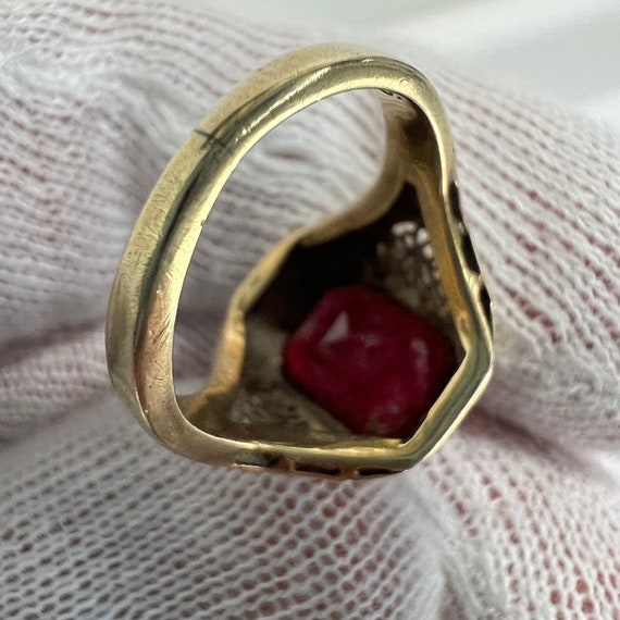 c. 1945 14k Gold Very Fine Condition Ring Plus a … - image 6