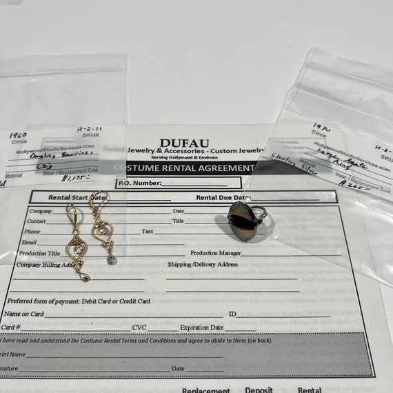 c. 2000 14k Gold Custom Made, Dangling, 18th Cent… - image 8