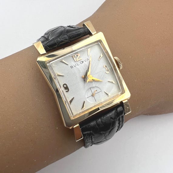 bulova gold dress watch Bulova Marine Star Marc Anthony Automatic Watch 97A200