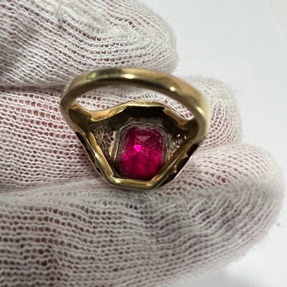 c. 1945 14k Gold Very Fine Condition Ring Plus a … - image 7