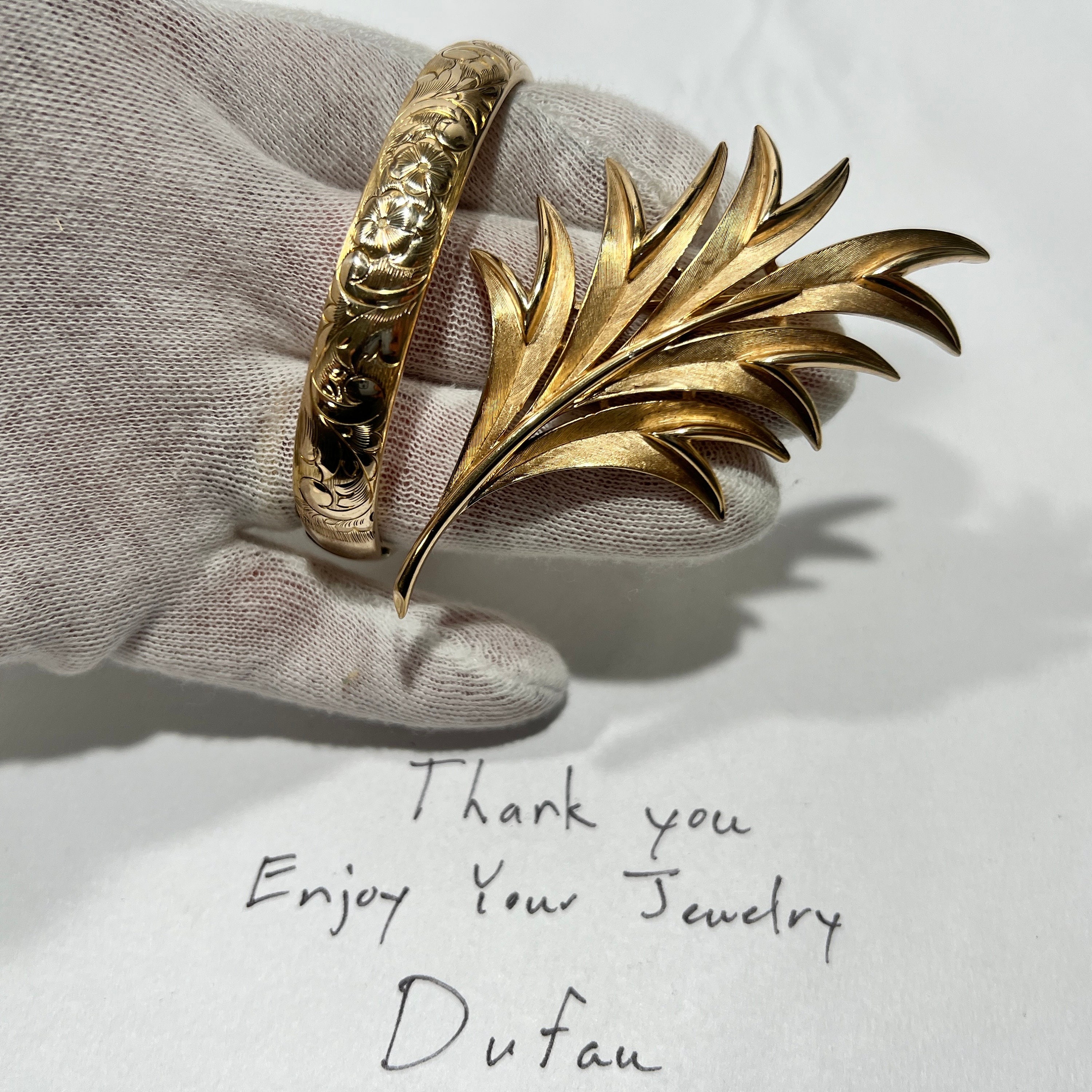 Shy Creation Baguette-Cut Diamond Hexagon Link Bangle