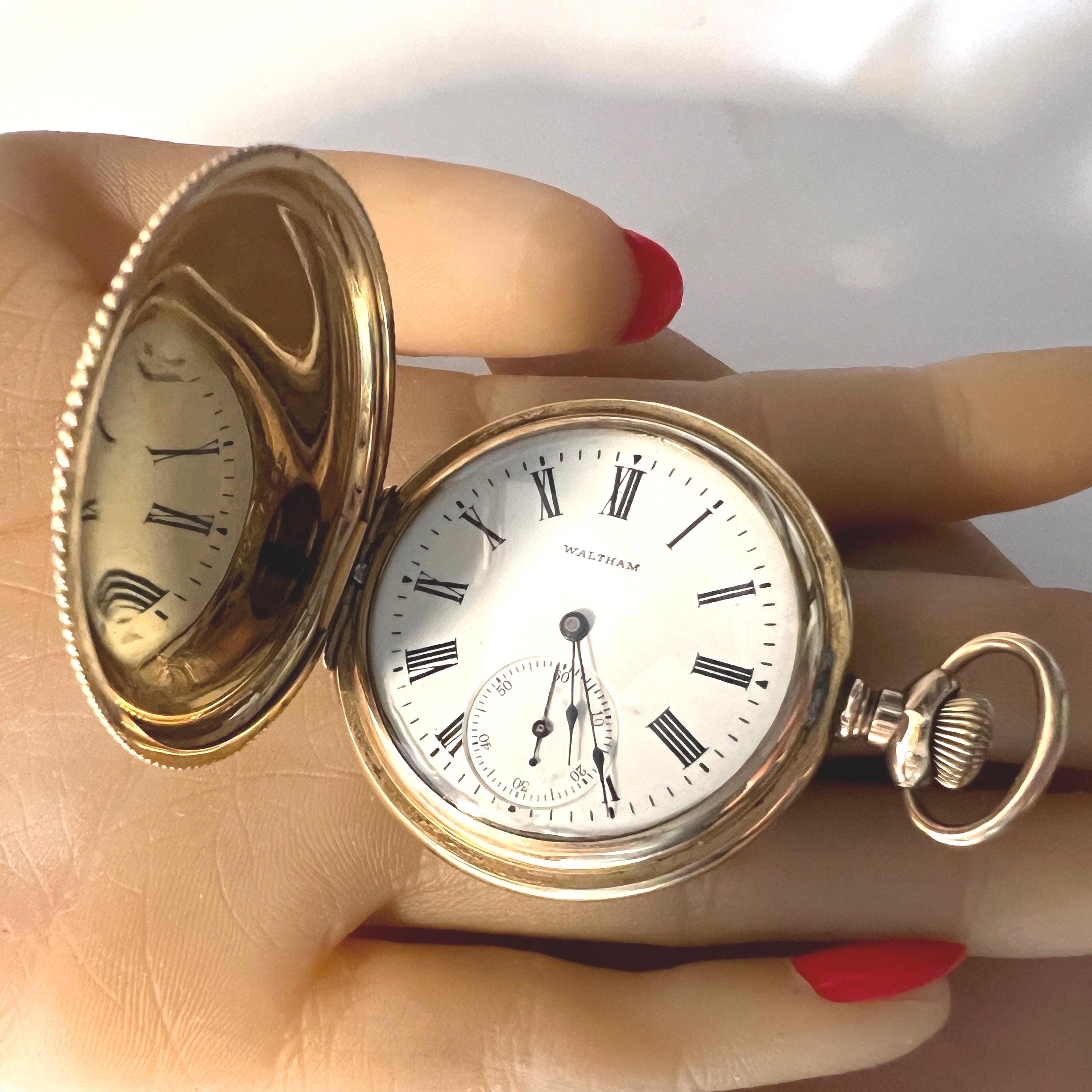 C. 1900 14k Gold Filled Victorian Waltham 15j, Model 1890 