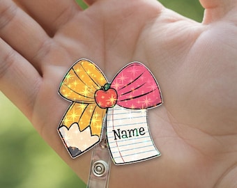 Teacher Badge Reel | Personalized Teacher Badge Reel | Teacher Appreciation Badge Reel | Teacher Appreciation | Teacher Gift C1NK13