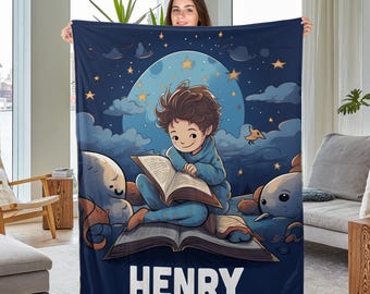 Book Blanket, Vintage Books Blanket, Soft Cozy Throw Blankets, Gift For Reading Lover, Bookworm, Velveteen Plush Blanket,Blanket Gift DZOL07