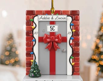 Our First Apartment Our New Home My First apartment - Personalized Ornament - New Home - Housewarming Gift , Real Estate Client D2NR22