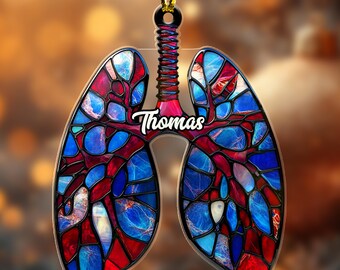 Anatomical Floral kidneys Christmas Ornament, Christmas Gift, Unique Gift for Dialysis Nurse, Kidney doctor Gift, Kidney Nurse Gift D1NJ21