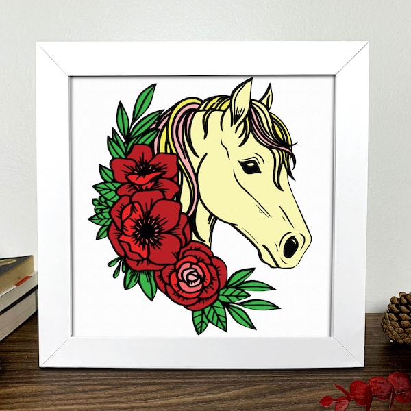 Horse Shadow Box Svg,Animal Shadow Box 3D Svg,Shadow Box Art, Cutting Cricut, Layered Svg File,Files For Cricut And Silhouette Horse Shadow Box Svg,Animal Shadow Box 3D Svg,Shadow Box Art, Cutting Cricut, Layered Svg File,Files For Cricut And Silhouette