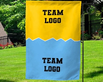 Custom House Divided Garden Flag, House Divided Football Metal flag, House Divided College Round Sign, Team Gift, Sport Lover Gifts G5OY01-5