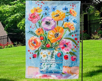 Spring Garden Flags voor buiten - levendige dubbelzijdige