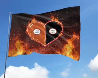 Custom House Divided Flag, Custom Flag, House Divided Flag, Team Flag, Country Flag, School Flag, Custom Flag D2LK01