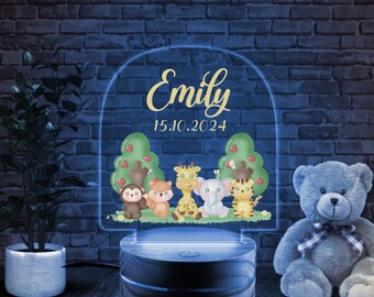 Custom Night Light Kids,Baby Gift Birth, Baptism Gift,Baby Gift Personalized, Easter gift, Christening, Name Night Light,Bedside Lamp BYMJ21