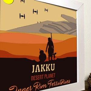 Jakku Desert Planet Inner Rim Territories Shadow Box Svg,jakku 3D Svg ...