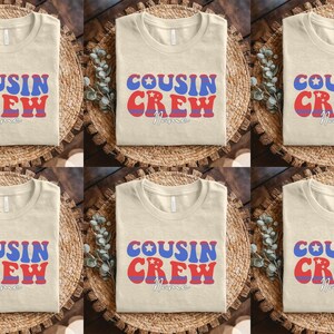 4th of july Cousin Crew 2025 Shirt, 4th of July Cousin Crew Shirt, Matching Cousins Tee, 4th Of July Kids Shirt, Independence Day Tee D2II21