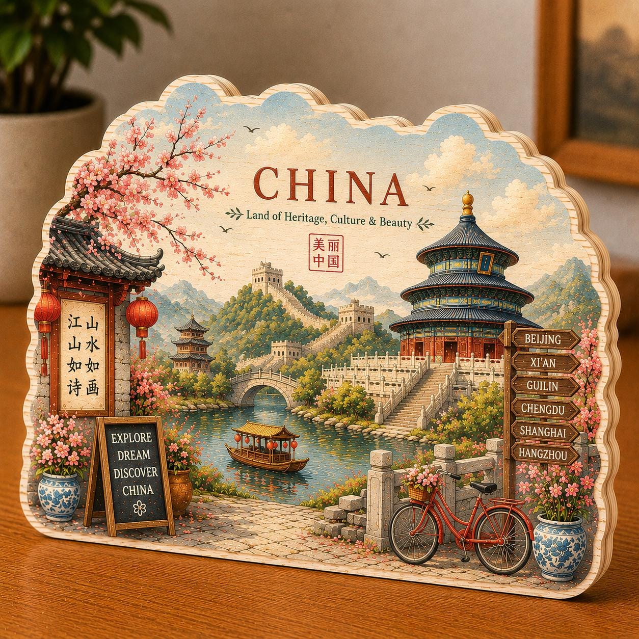 Vintage Chinese Wall Plaque - Etsy - Page 4