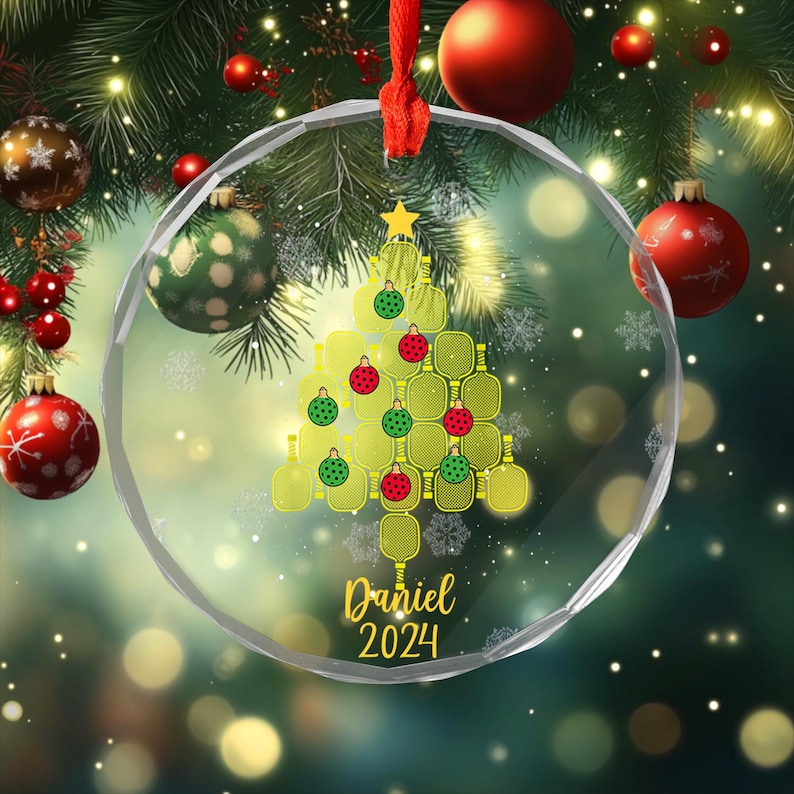 SpringCityShopArt Pickleball Ornament - Thumbnail 4