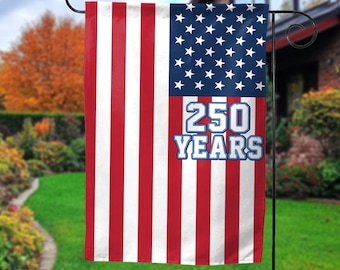 Anniversary 4th of July Flag, Patriotic 2026 Outdoor Yard Decor, Birthday Garden Flag C2FK23