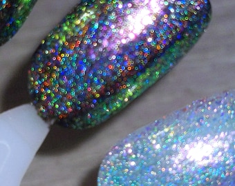 All Panic No Disco Holographic Nail Polish, Glitter Polish 21 Toxin Free