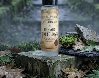 The Air That Follows Perfume Oil, Atmospheric Fragrance, Ozone, Wet Concrete, Damp Leaves