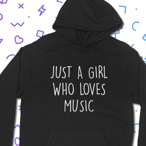 Sweat à capuche pour fille qui aime la musique - Sweat à capuche ukulélé | Coupe classique pour femme adulte