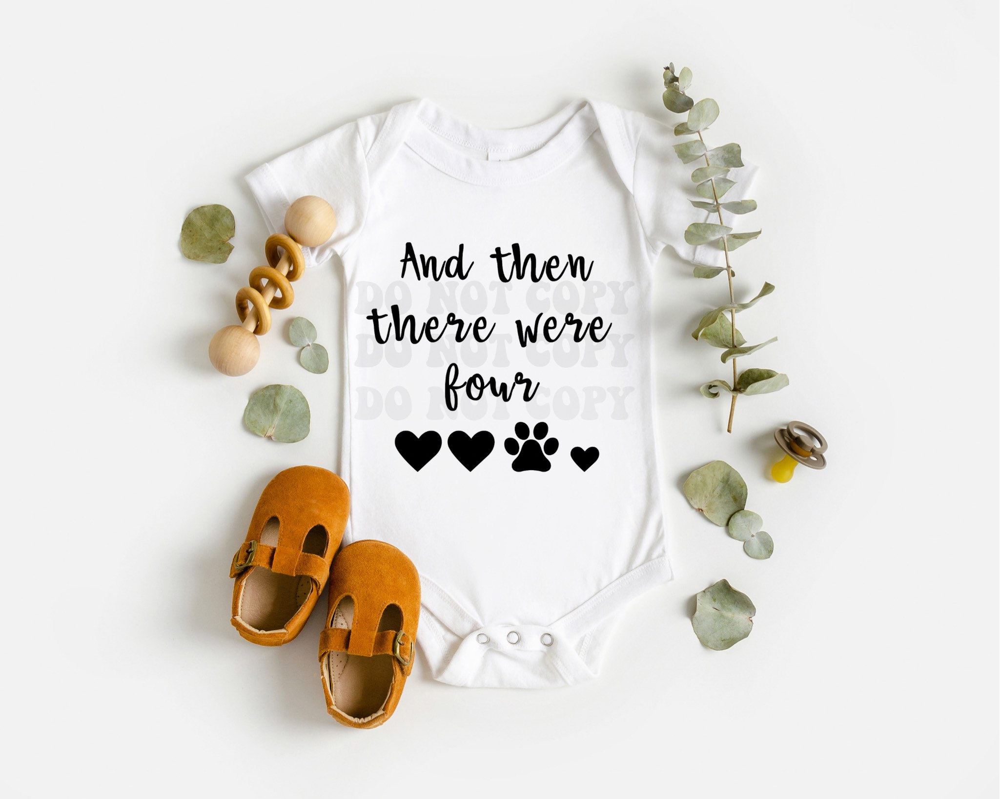 And Then There Were Four Baby Announcement – Eleven27 Tees