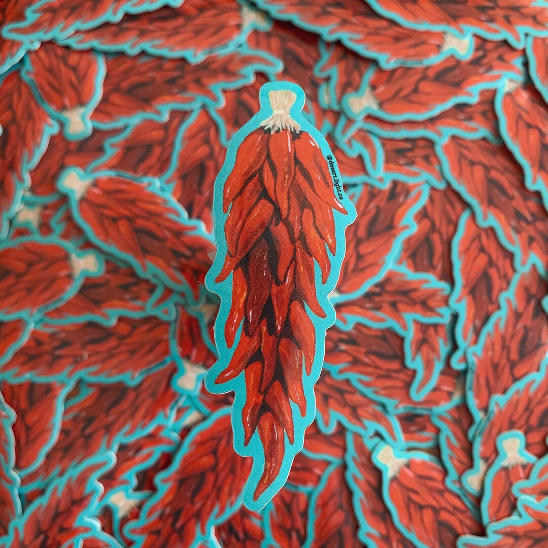 Chile Ristra Sticker - Etsy