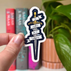 I’d Rather Be a Valkyrie | Nesta Archeron |a Court of Silver Flames | a Court of Thorns and Roses Kindle Sticker | ACOTAR ACOMAF Acowar |