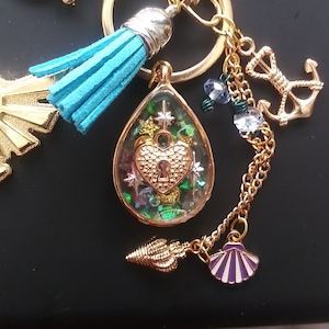 Llaveros de oro de resina hechos a medida, llavero de cuero, llavero de coordenadas, llavero personalizado, boda de aniversario personalizada, damas de honor