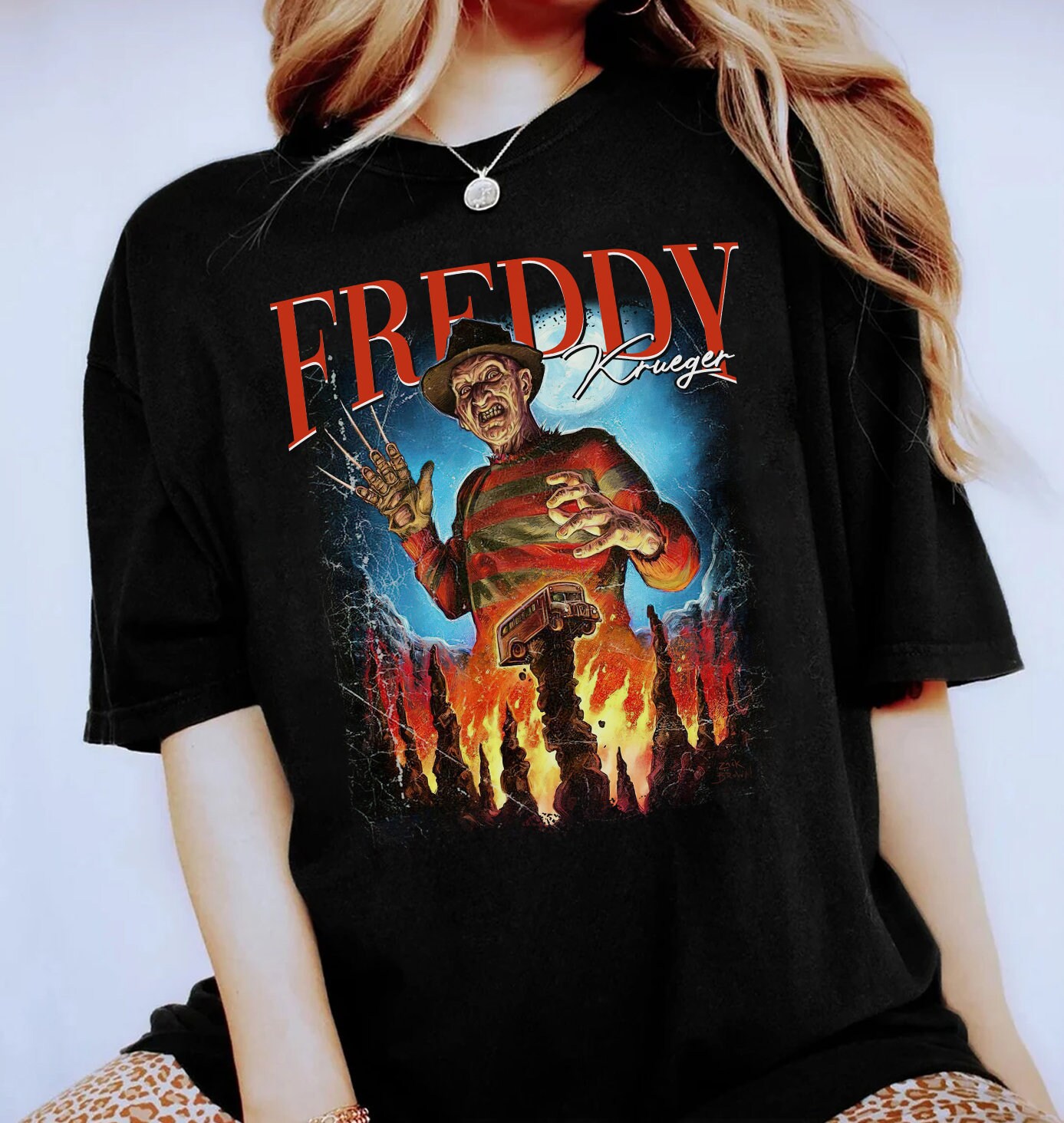Vintage freddy krueger shirt Clearance