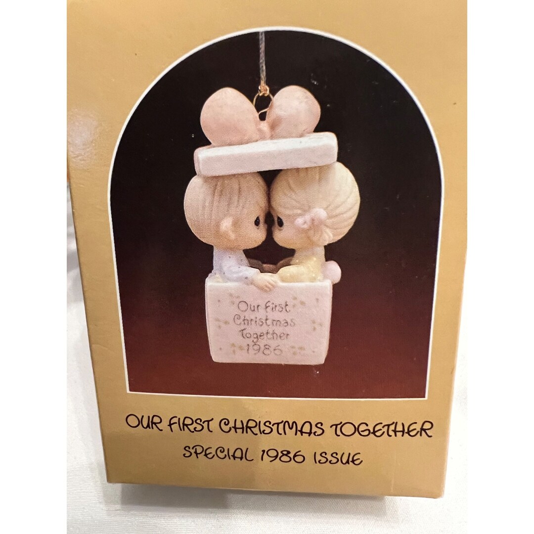 Precious Moments 1986 Our First Christmas Together Ornament - Etsy