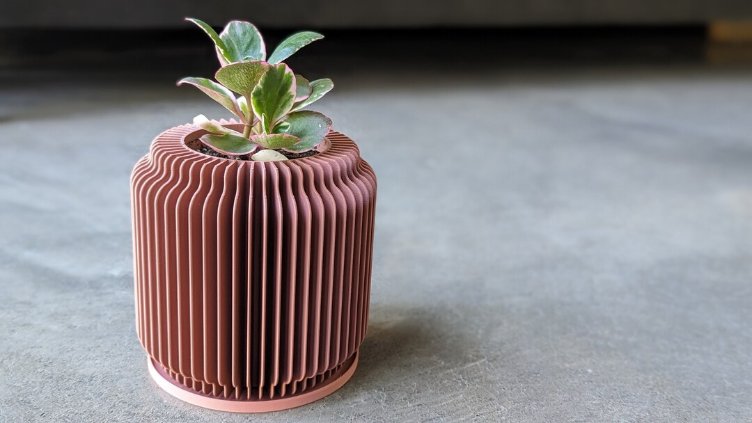 BEST Pot Ever Made ROSE Drip Tray Included Ecofriendly Etsy