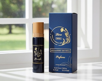 Musk Khomra Amber Perfume: Sandalwood & May Rose