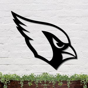 Cardinal Head Sign | Cardinals Football Sign | Cardinal head Wall Art | Cardinals Wall Art | Football Sign | Sport Sign