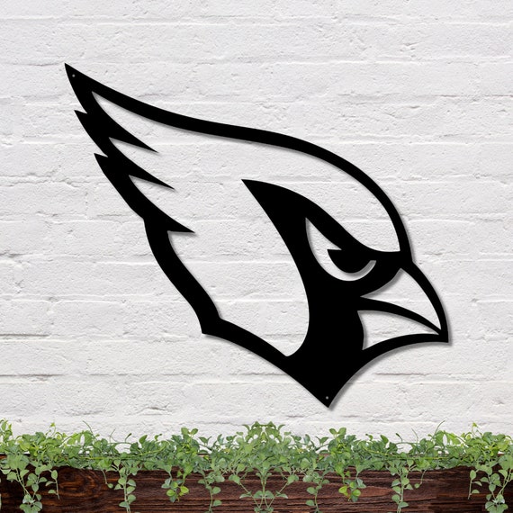 Cardinal Head Sign | Cardinals Football Sign | Cardinal head Wall Art | Cardinals Wall Art | Football Sign | Sport Sign