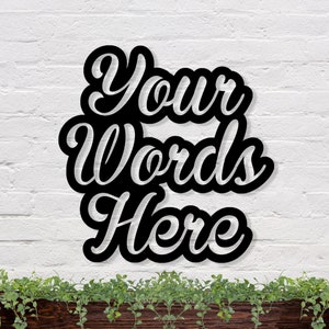 Your Custom Text Metal Sign, Custom Logo Sign,Your Logo Here Sign, Metal Sign Custom, Your Text Here, Custom Design Sign, Personalized Sign