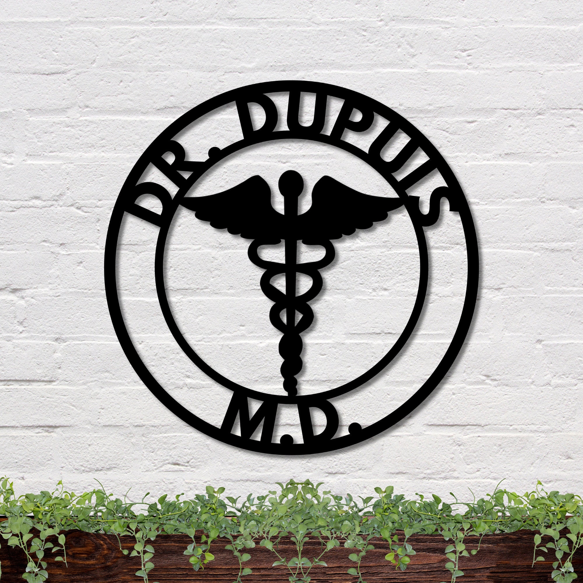 Personalized Metal Doctor Sign, Metal Health Care Sign, Custom Metal Doctor Sign, Personalized Hospital Sign, Custom Doctor House Decor