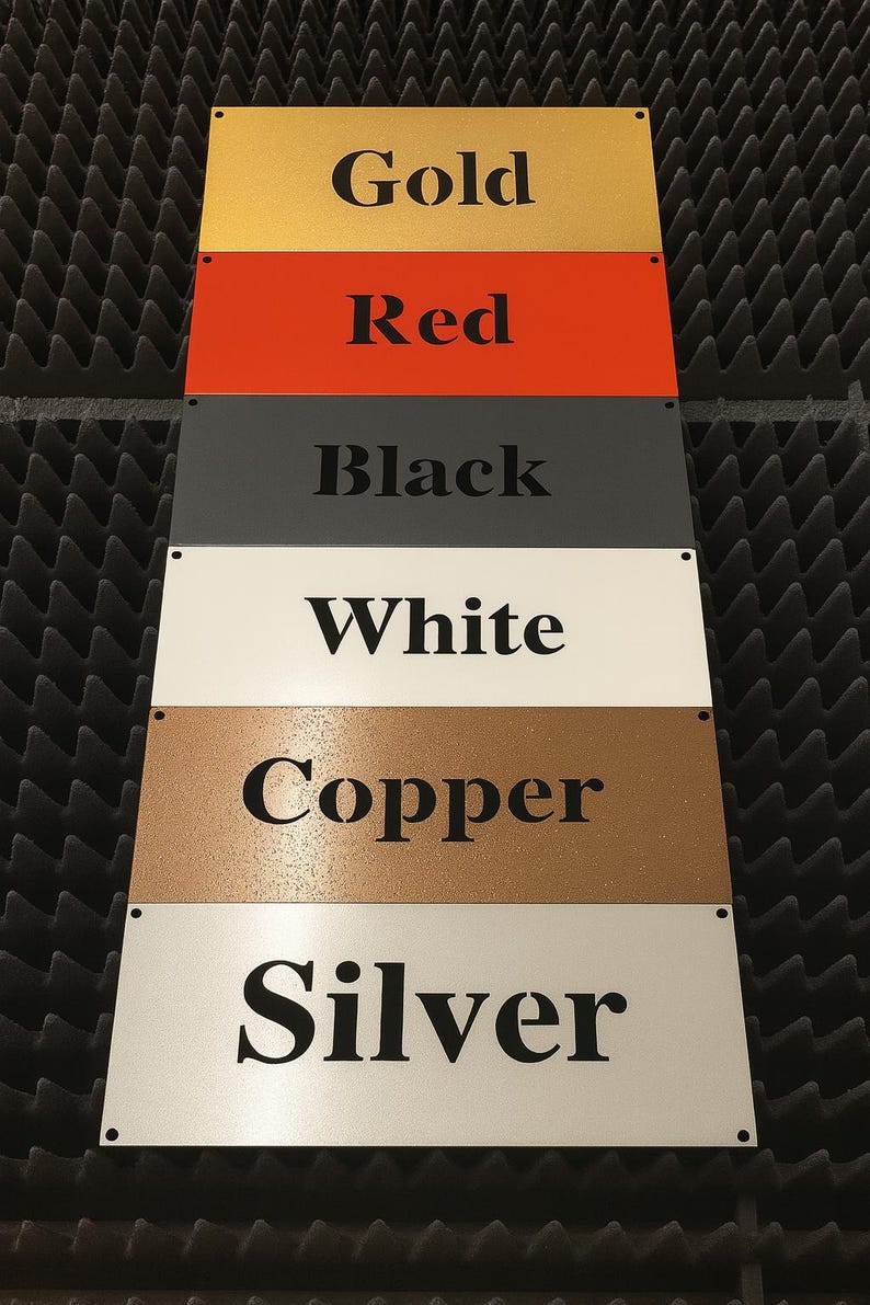 Custom Logo Sign | Personalized Metal Wall Art Sign | Custom Steel Decor | Metal Logo Sign | Logo and Text Metal Wall Art Sign image 10