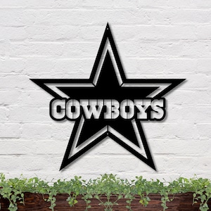 Dallas on sale cowboy sign