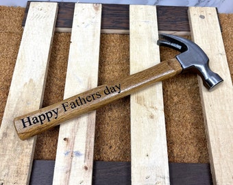 Personalized Engraved Hammer, Father's Day Gift