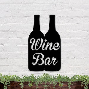Wine Bar Sign, Personalized Bar Sign, Wine Bar Decor, Wine Gifts, Wine Sign, Wine Bar Metal Sign, Wine Bar Home Decor, Wine Lover Gift, Wine