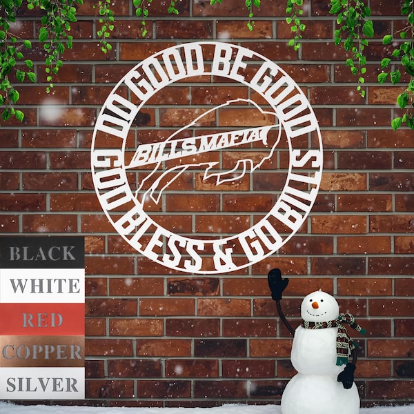 Bills Mafia Sign, Bufallo Bills Sign, Buffalo Football Sign, Buffalo Bills Fan Gift, Bills Football Sign, Buffalo Bills Football Gift