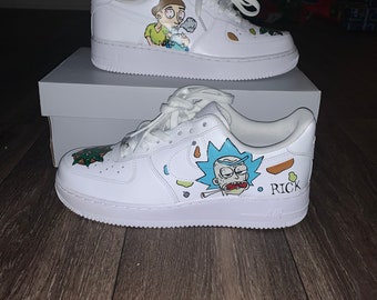 nike air rick and morty