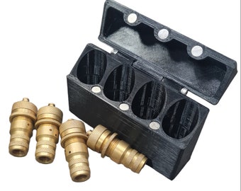 Tire Deflators set, precise setup with Customizable Case
